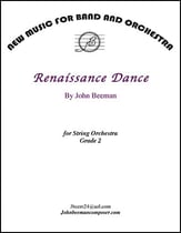 Renaissance Dance Orchestra sheet music cover